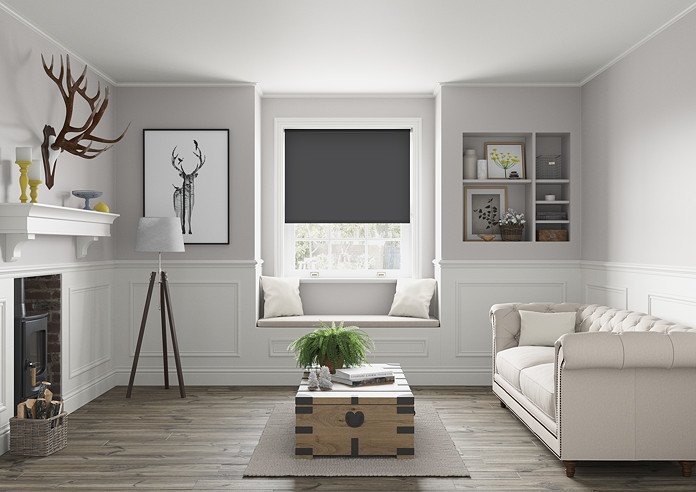 Eco Friendly, Ebony - Twist&Fit Roller Blind - Image 5